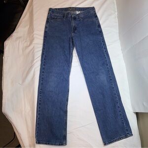 Vintage Levi's Silvertab Women’s  Straight Jeans in Medium Blue